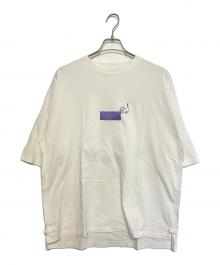 graniph×らんま1/2（グラニフ×-）の古着「graniph グラニフ らんま1/2 Tシャツ 猫飯店」｜ホワイト