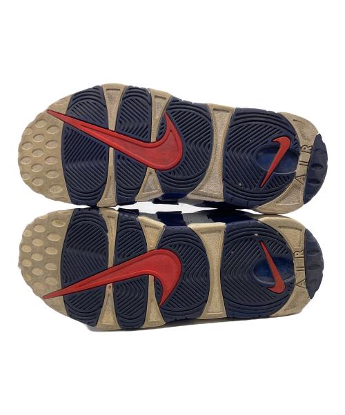 NIKE（ナイキ）NIKE (ナイキ) NIKE ナイキ AIR MORE UPTEMPO 96 エア モアテンポ 96 スニーカー ディープ ロイヤルブルー モアテン ホワイト×ネイビー サイズ:27.5の古着・服飾アイテム