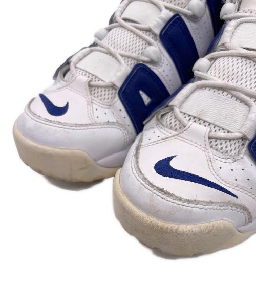 NIKE（ナイキ）NIKE (ナイキ) NIKE ナイキ AIR MORE UPTEMPO 96 エア モアテンポ 96 スニーカー ディープ ロイヤルブルー モアテン ホワイト×ネイビー サイズ:27.5の古着・服飾アイテム