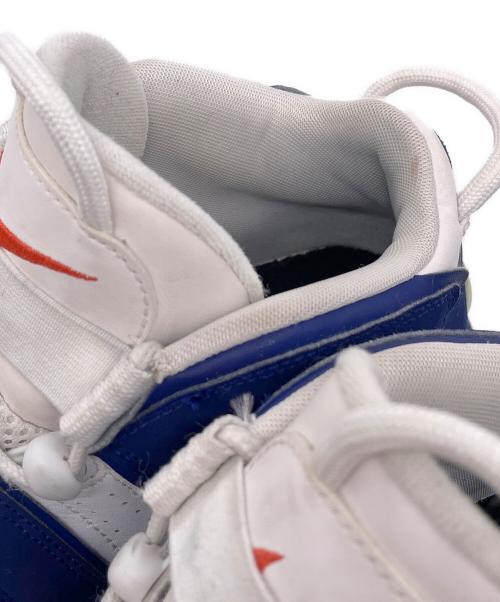 NIKE（ナイキ）NIKE (ナイキ) NIKE ナイキ AIR MORE UPTEMPO 96 エア モアテンポ 96 スニーカー ディープ ロイヤルブルー モアテン ホワイト×ネイビー サイズ:27.5の古着・服飾アイテム