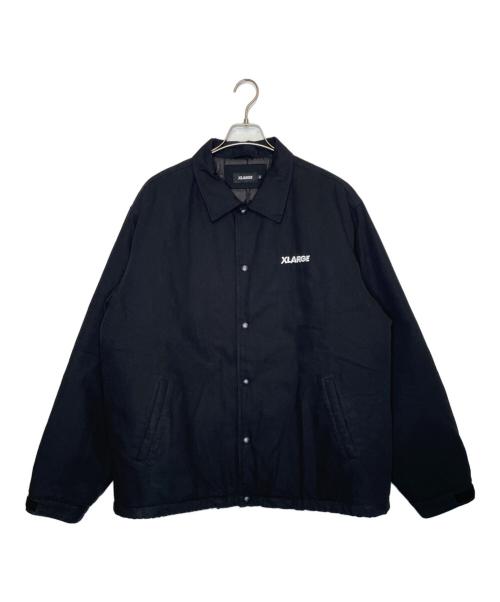X-LARGE（エクストララージ）X-LARGE (エクストララージ) X-LARGE エクストララージ 中綿 コーチジャケット OGゴリラ ブラック サイズ:XLの古着・服飾アイテム