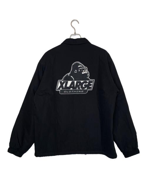 X-LARGE（エクストララージ）X-LARGE (エクストララージ) X-LARGE エクストララージ 中綿 コーチジャケット OGゴリラ ブラック サイズ:XLの古着・服飾アイテム