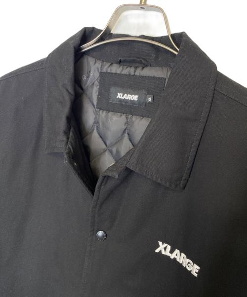 X-LARGE（エクストララージ）X-LARGE (エクストララージ) X-LARGE エクストララージ 中綿 コーチジャケット OGゴリラ ブラック サイズ:XLの古着・服飾アイテム