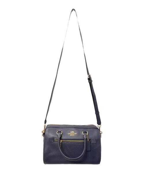 COACH（コーチ）COACH (コーチ) 2WAYショルダーバッグ ネイビーの古着・服飾アイテム