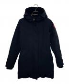 CANADA GOOSEカナダグース）の古着「CANADA GOOSE カナダグース ダウンコート ヴィクトリアパーカー」｜ブラック