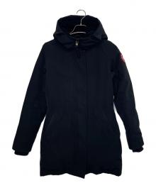 CANADA GOOSE（カナダグース）の古着「CANADA GOOSE カナダグース ダウンコート ヴィクトリアパーカー」｜ブラック