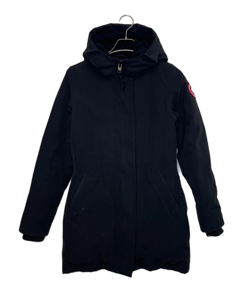 CANADA GOOSE（カナダグース）CANADA GOOSE (カナダグース) CANADA GOOSE カナダグース ダウンコート ヴィクトリアパーカー ブラック サイズ:XSの古着・服飾アイテム