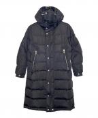 MONCLERモンクレール）の古着「MONCLER モンクレール ロングダウンコート VALSOREY GIUBBOTTO」｜ブラック