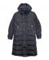 MONCLER（モンクレール）の古着「MONCLER モンクレール ロングダウンコート VALSOREY GIUBBOTTO」｜ブラック