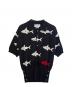 Thom Browne（トムブラウン）の古着「ポロシャツ」｜ネイビー