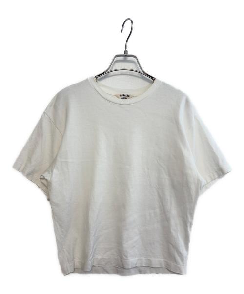 AURALEE（オーラリー）AURALEE (オーラリー) Tシャツ ホワイトの古着・服飾アイテム