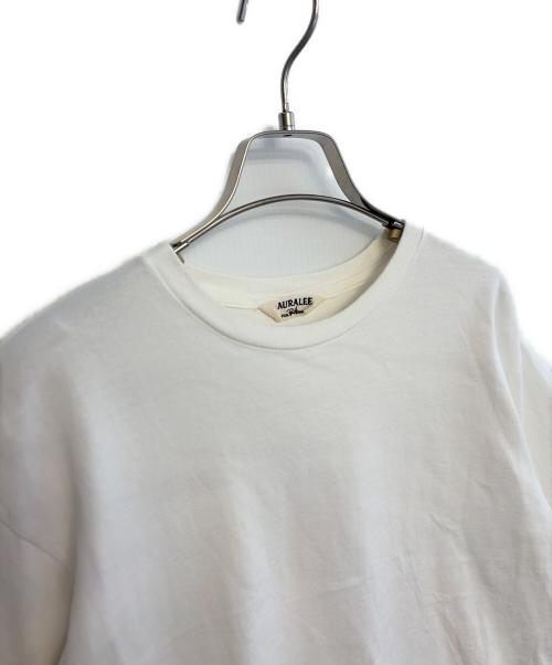 AURALEE（オーラリー）AURALEE (オーラリー) Tシャツ ホワイトの古着・服飾アイテム