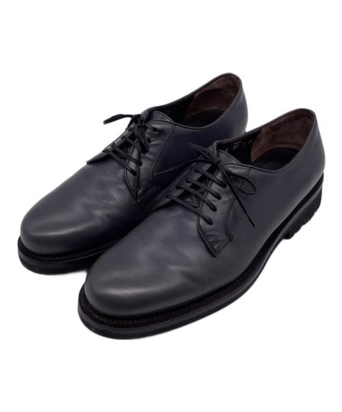 Salvatore Ferragamo（サルヴァトーレ フェラガモ）Salvatore Ferragamo (サルヴァトーレ フェラガモ) Salvatore Ferragamo サルヴァトーレ フェラガモ レザーシューズ ブラック サイズ:7(23.0) 2Eの古着・服飾アイテム