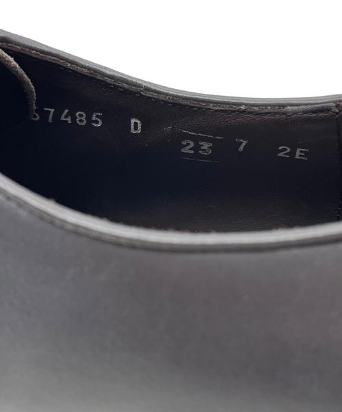 Salvatore Ferragamo（サルヴァトーレ フェラガモ）Salvatore Ferragamo (サルヴァトーレ フェラガモ) Salvatore Ferragamo サルヴァトーレ フェラガモ レザーシューズ ブラック サイズ:7(23.0) 2Eの古着・服飾アイテム