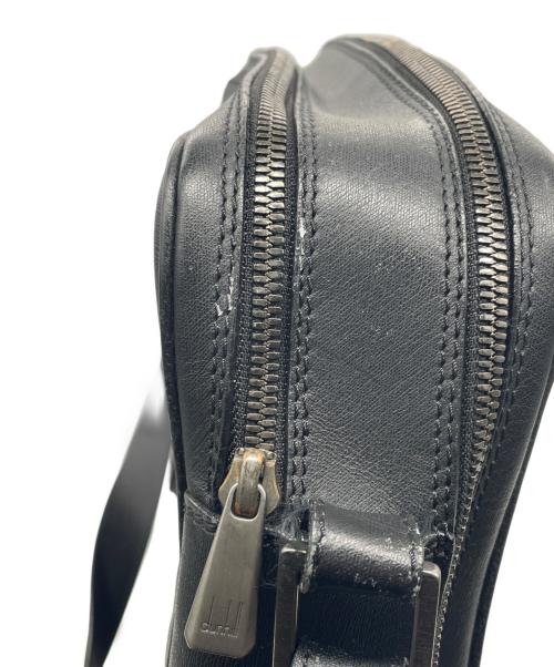 dunhill（ダンヒル）dunhill (ダンヒル) dunhill ダンヒル ビジネスショルダーバッグ ブラックの古着・服飾アイテム