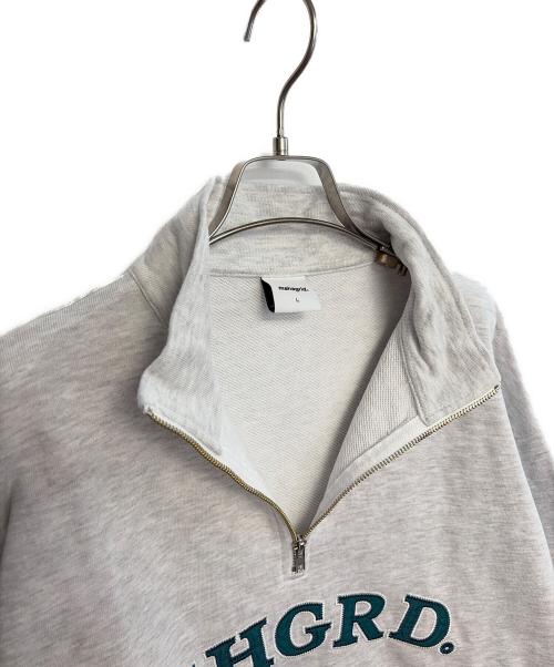 mahagrid（マハグリッド）mahagrid (マハグリッド) ジップアップジャケット ホワイト サイズ:Lの古着・服飾アイテム