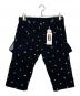 PPFM（ピーピーエフエム）の古着「PPFM ピーピーエフエム 七分丈パンツ クロップドパンツ 星柄 スター オールドマルイ アーカイブ」｜ブラック