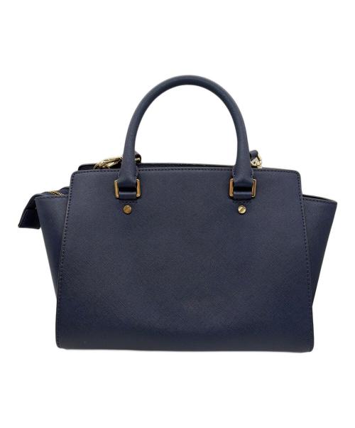 MICHAEL KORS（マイケルコース）MICHAEL KORS (マイケルコース) MICHAEL KORS マイケルコース セルマ 2WAY ショルダーバッグ ネイビーの古着・服飾アイテム