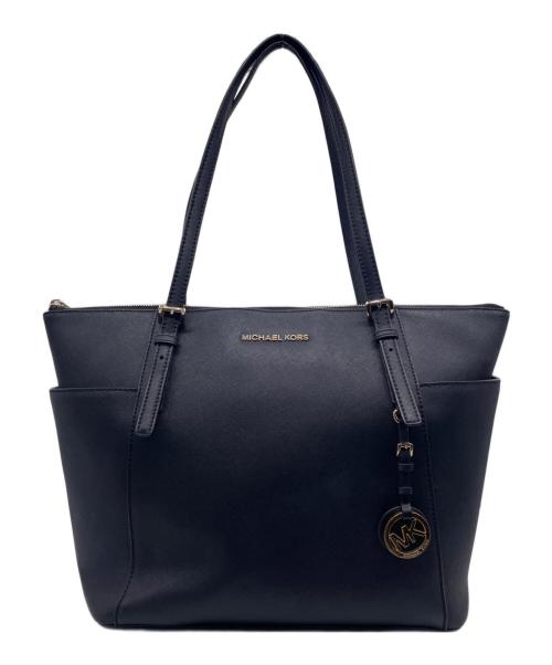 MICHAEL KORS（マイケルコース）MICHAEL KORS (マイケルコース) MICHAEL KORS マイケルコース トートバッグ ブラックの古着・服飾アイテム