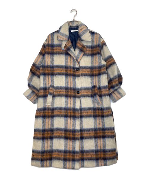 RAGEBLUE（レイジブルー）RAGEBLUE (レイジブルー) RAGEBLUE レイジブルー コート ブラウン×ベージュ サイズ:Fの古着・服飾アイテム