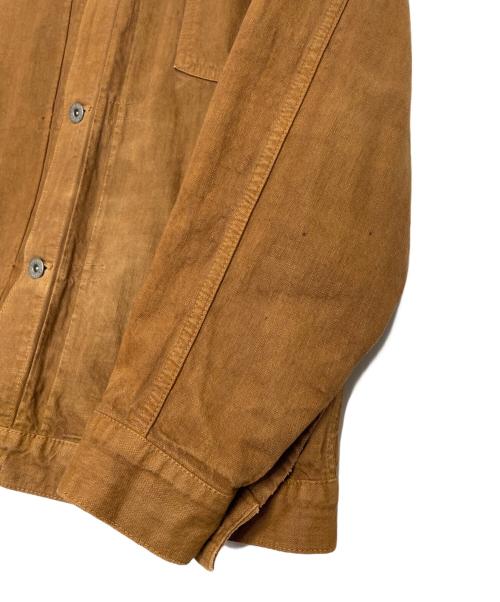 stussy（ステューシー）stussy (ステューシー) STUSSY ステューシー 90年代 1st型 トラッカージャケット 紺タグ ブラウン サイズ:Lの古着・服飾アイテム