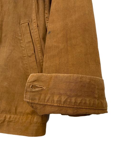 stussy（ステューシー）stussy (ステューシー) STUSSY ステューシー 90年代 1st型 トラッカージャケット 紺タグ ブラウン サイズ:Lの古着・服飾アイテム
