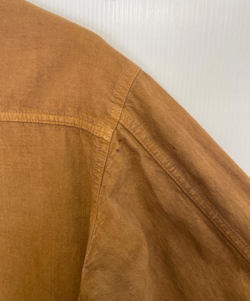 stussy（ステューシー）stussy (ステューシー) STUSSY ステューシー 90年代 1st型 トラッカージャケット 紺タグ ブラウン サイズ:Lの古着・服飾アイテム