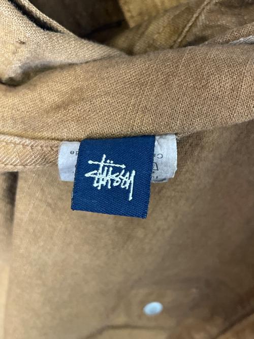 stussy（ステューシー）stussy (ステューシー) STUSSY ステューシー 90年代 1st型 トラッカージャケット 紺タグ ブラウン サイズ:Lの古着・服飾アイテム