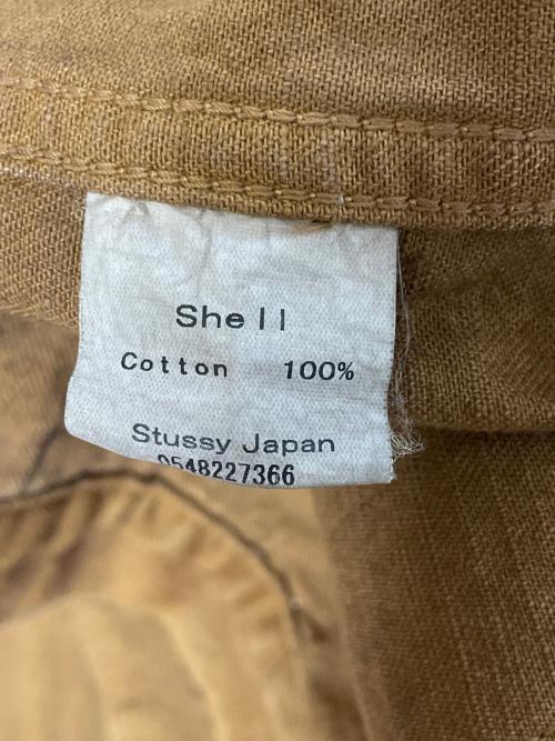 stussy（ステューシー）stussy (ステューシー) STUSSY ステューシー 90年代 1st型 トラッカージャケット 紺タグ ブラウン サイズ:Lの古着・服飾アイテム