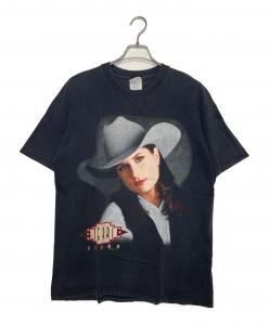 VINTAGE「Hanes ヘインズ 90's TERRI CLARK テリークラーク バンドTシャツ バンT フェード 2枚タグ」