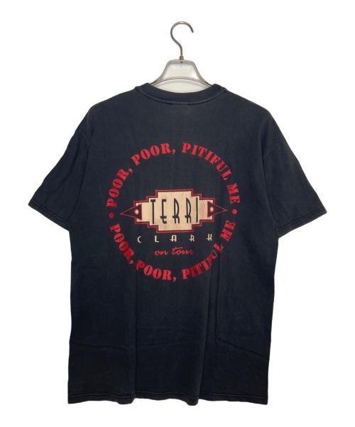 Hanes（ヘインズ）Hanes (ヘインズ) Hanes ヘインズ 90's TERRI CLARK テリークラーク バンドTシャツ バンT フェード 2枚タグ グレー サイズ:Lの古着・服飾アイテム