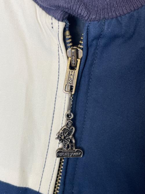 ANATOMICA（アナトミカ）ANATOMICA (アナトミカ) MIGHTY-MAC (マイティーマック) ANATOMICA アナトミカ MIGHTY MAC マイティーマック ボートジャケット NOVEMBER チェック柄 ネイビー×ホワイト サイズ:FREEの古着・服飾アイテム