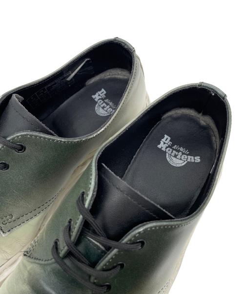 Dr.Martens（ドクターマーチン）Dr.Martens (ドクターマーチン) Dr.Martens ドクターマーチン 1461 3ホール レザー シューズ　グラデーション グリーン サイズ:US 10の古着・服飾アイテム