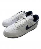 NIKEナイキ）の古着「NIKE 25FA BIG LOW(ナイキ 25FA ビッグ ロー)」｜ネイビー×ホワイト