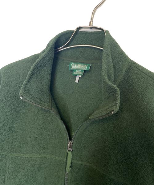 L.L.Bean（エルエルビーン）L.L.Bean (エルエルビーン) L.L.Bean エルエルビーン 山タグ 緑タグ フリースジャケット グリーン サイズ:L REGの古着・服飾アイテム