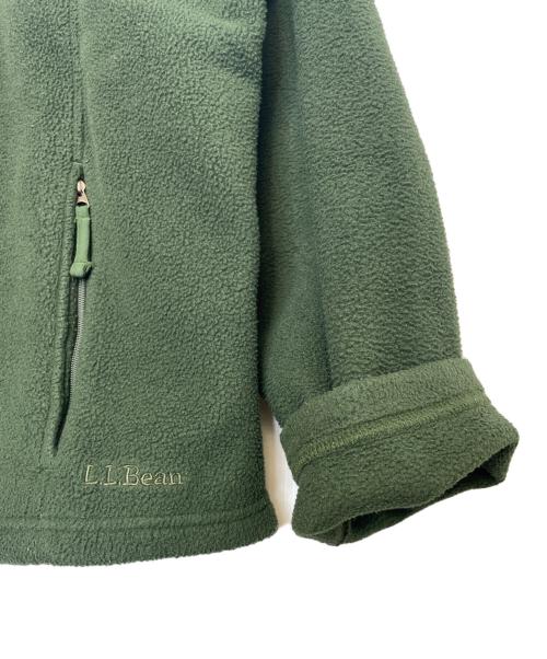 L.L.Bean（エルエルビーン）L.L.Bean (エルエルビーン) L.L.Bean エルエルビーン 山タグ 緑タグ フリースジャケット グリーン サイズ:L REGの古着・服飾アイテム
