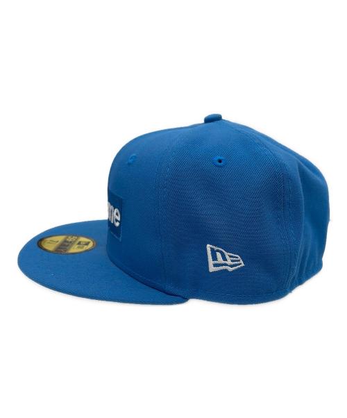 SUPREME（シュプリーム）SUPREME (シュプリーム) New Era (ニューエラ) キャップ ブルーの古着・服飾アイテム