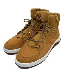 Timberland（ティンバーランド）の古着「Timberland ティンバーランド Supaway Side Zip Boots ブーツ ヌバック」｜ブラウン