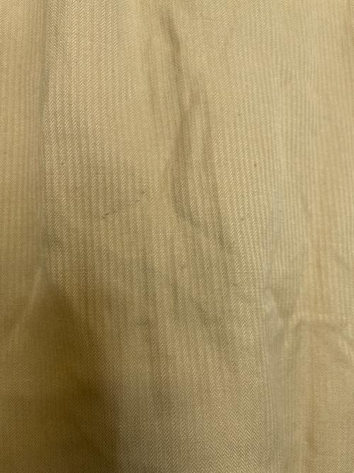 POLO RALPH LAUREN（ポロ・ラルフローレン）POLO RALPH LAUREN (ポロ・ラルフローレン) POLO RALPH LAUREN ポロ ラルフローレン CALDWELL コールドウェル 開襟 長袖シャツ ヘリンボーン シルクリネン カーキ サイズ:XXLの古着・服飾アイテム