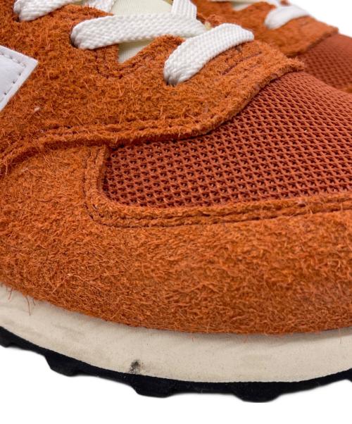 NEW BALANCE（ニューバランス）NEW BALANCE (ニューバランス) NEW BALANCE ニューバランス 574 Orange Burst オレンジ スニーカー ブラック サイズ:27.5の古着・服飾アイテム