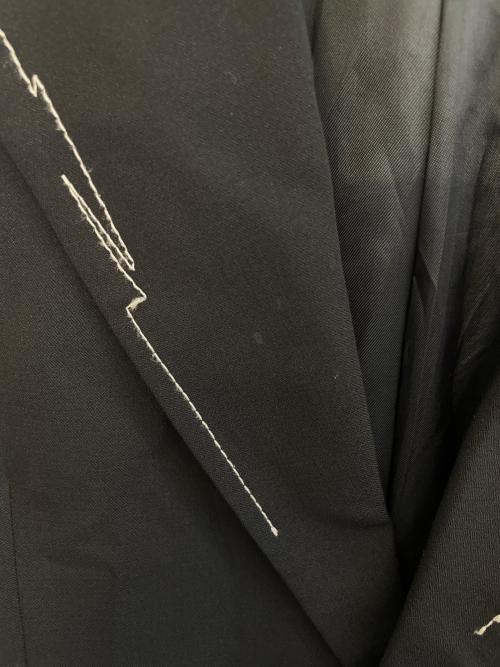 ZARA（ザラ）ZARA (ザラ) ADER error (アーダーエラー) ZARA ザラ ADER error アーダーエラー テーラードジャケット 韓国 ブラック サイズ:Mの古着・服飾アイテム