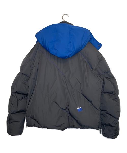 ZARA（ザラ）ZARA (ザラ) ADER error (アーダーエラー) ZARA ザラ ADER error アーダーエラー ダウンジャケット グレー×ブルー サイズ:Mの古着・服飾アイテム
