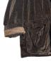 中古・古着 MISSONI UOMO (ミッソーニウオモ) MISSONI UOMO ミッソーニウオモ ベロア テーラードジャケット 3ボタン ビッグシルエット ブラウン サイズ:不明：6000円