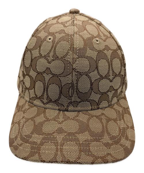 COACH（コーチ）COACH (コーチ) キャップ ベージュの古着・服飾アイテム