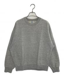 Champion（チャンピオン）の古着「Champion チャンピオン スウェット トレーナー 肩ロゴ 霜降り」｜グレー