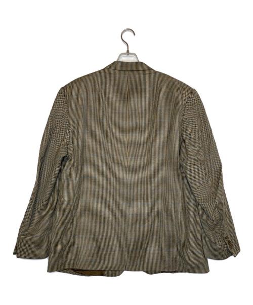 Burberry's（バーバリーズ）Burberry's (バーバリーズ) Burberry's バーバリーズ ガンクラブチェック テーラードジャケット オリーブ サイズ:talla 58 / 48の古着・服飾アイテム