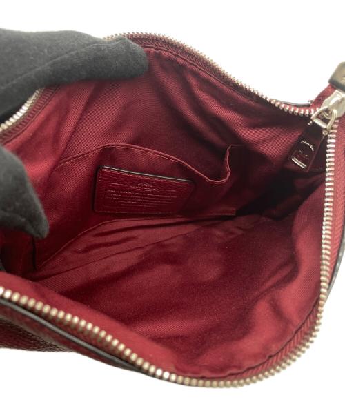 COACH（コーチ）COACH (コーチ) COACH コーチ 2WAY ハンドバッグ ペブルレザー キャリー クロスボディ F36666  パープルの古着・服飾アイテム