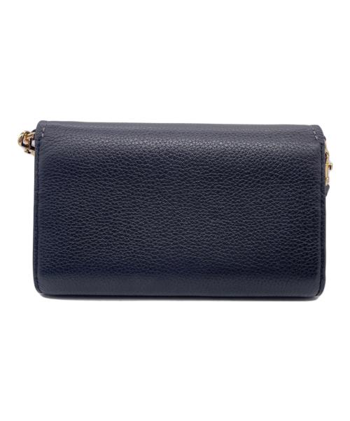 TORY BURCH（トリーバーチ）TORY BURCH (トリーバーチ) TORY BURCH トリーバーチ テア フラット ウォレット クロスボディ ショルダーウォレット 財布 ブラックの古着・服飾アイテム