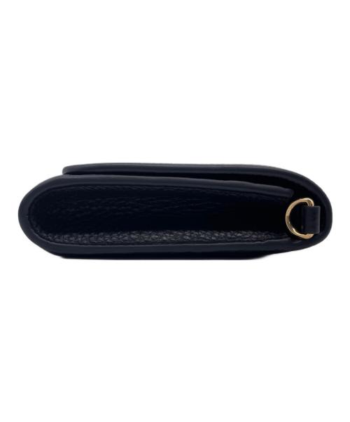 TORY BURCH（トリーバーチ）TORY BURCH (トリーバーチ) TORY BURCH トリーバーチ テア フラット ウォレット クロスボディ ショルダーウォレット 財布 ブラックの古着・服飾アイテム
