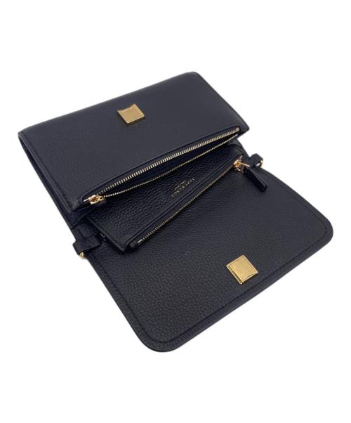 TORY BURCH（トリーバーチ）TORY BURCH (トリーバーチ) TORY BURCH トリーバーチ テア フラット ウォレット クロスボディ ショルダーウォレット 財布 ブラックの古着・服飾アイテム